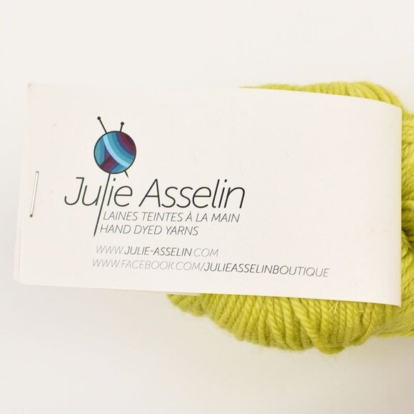 Julie Asselin Fino Fingering Weight Yarn Merino Cashmere Silk 400Yds Color Eveil - Picture 4 of 4